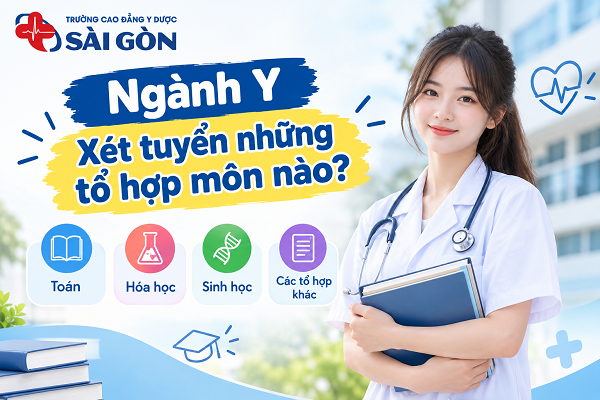 Ngành Y xét tuyển những khối nào? Các tổ hợp phổ biến